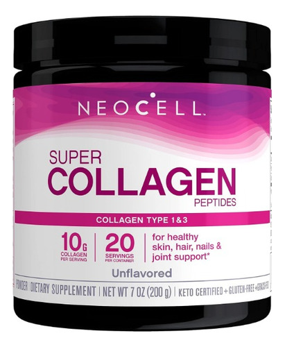 Colageno Neocell En Polvo 200 Gr