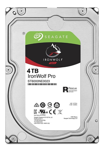 Seagate Ironwolf Pro 4tb St4000ne0025 Disco Duro Pc 