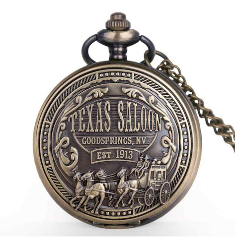 Reloj Bolsillo Vintage Texas Tureloj