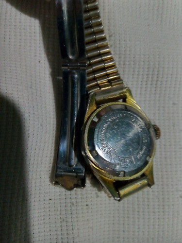 Reloj Vintage Génova De Lux Resistente Al Agua. P/servicio (Usado)
