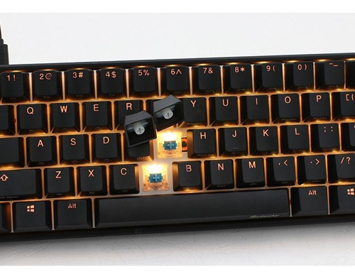 Teclado Mecánico Ducky Mecha Mini V2 Rgb 60% Double Shot Pbt