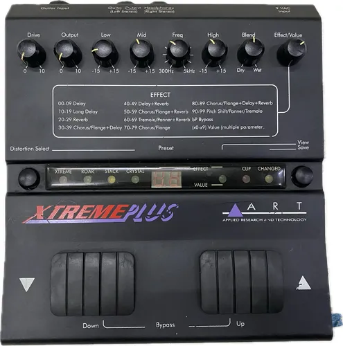 Pedaleira Guitarra Art Xtreme Plus Raridade Novo Mostruario