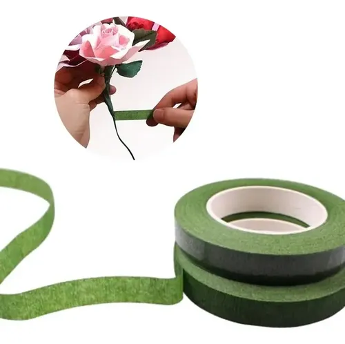 Cinta Floral Floratape Verde 12 Mm X 27 M 2 Rollos | Meses Sin Intereses