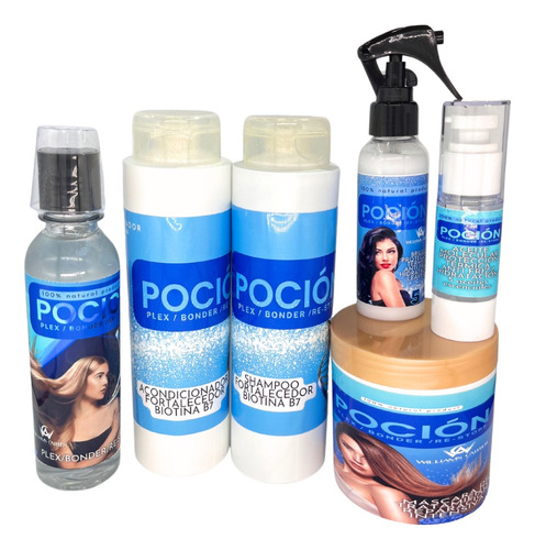 Kit Tratamiento Poción Plex - Reparación Cabello Dañado