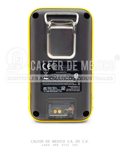 Detector Multigas Honeywell Bw Flex 4, Cpd-w5x1h1m1-y-00.
