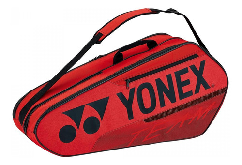 Bolso Yonex Team 42126 Rojo 6 Raquetas