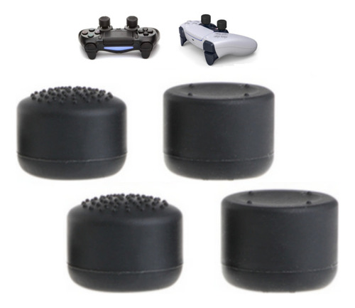 X4 Capucha Stick Goma Grips Joystick Para Sony Ps4 Ps5