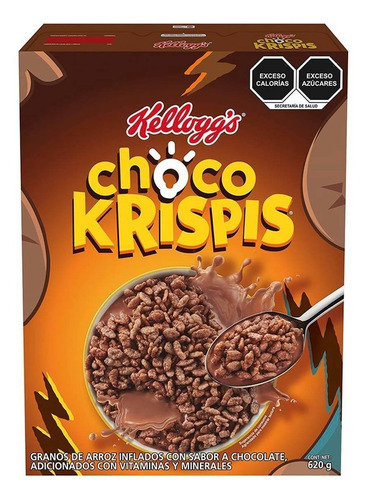 Cereal Choco Krispis Sabor Chocolate Tamaño Familiar 1.2 Kg