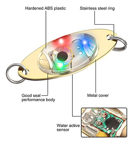 Luz Led Para Pesca Submarina - 10 Pcs