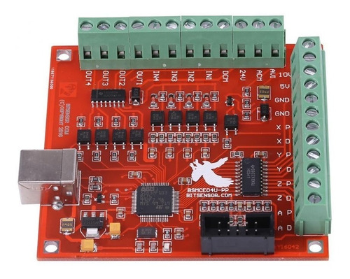 Tarjeta - Interfaz De Control Mach3 Usb Para Cnc Mach 3