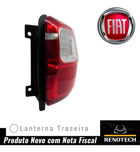 Imagem 2 de 10 de Lanterna Traseira Direita Fiat Strada 2015 Acima 035061-x