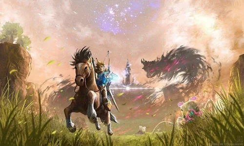 The Legend of Zelda Breath of the Wild Jogos Nintendo Switch Mídia Física  Novo (com Inglês) - Desconto no Preço