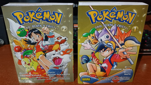 Manga Pokemon Oro, Plata Y Cristal Tomo 01 - Editorial Norma