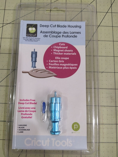 Cricut. Deep Cut Blade Hausing.  Cuchilla De Corte Profundo.