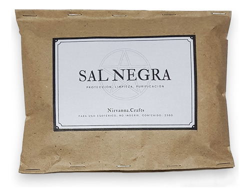 Sal Negra De Bruja Para Protección Y Limpieza Energética