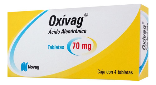 Oxivag Tableta 70 Mg, 4 Tabletas