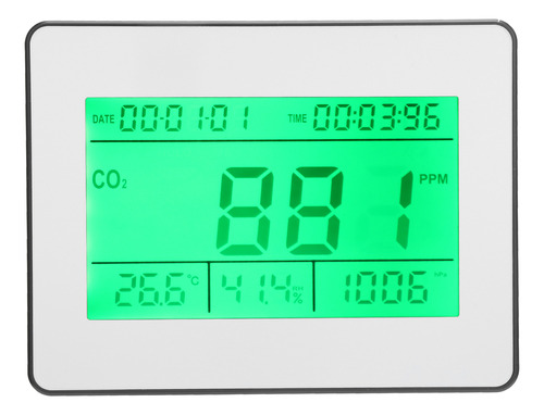 Medidor De Co2 Multifuncional Tl2000a Con Monitor De Calidad