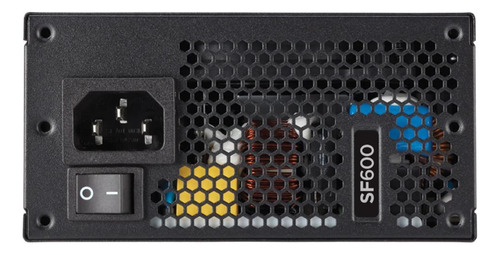 Fonte Corsair Sfx Sf600 600w, 80 Plus Gold, Modular, Pfc Ati