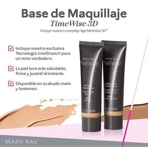 Base De Maquillaje Mate 3d De Mary Kay Tono Ivory 130 en venta en Reynosa  Tamaulipas por sólo $   Mexico