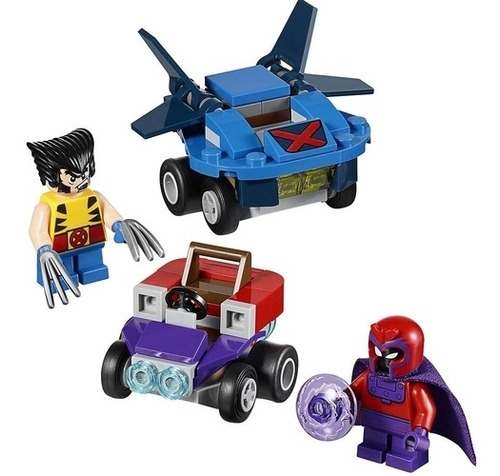 Set Lego Wolverine Vs. Magneto  Super Heroes  85 Pzs A2544