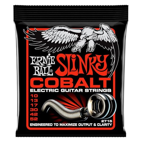 Cuerdas De Guitarra Eléctrica Ernie Ball Slinky Cobalt, 10