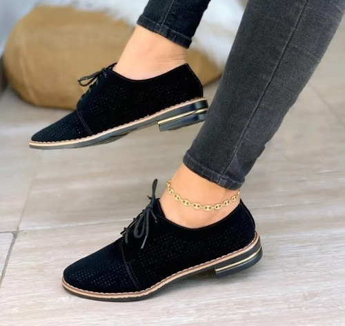 Oxford Bolichero Calzado Dama Mujer