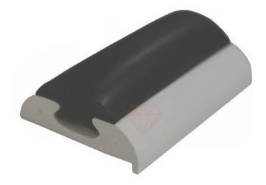 Friso Lateral Náutico 21 Metros Base Pvc E Verdugo Borracha