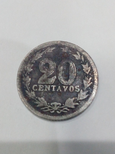 Moneda 20 Centavos Argentina Año 1905