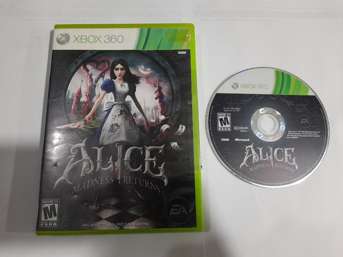 Alice Madness Returns Sin Instructivo Para Xbox 360