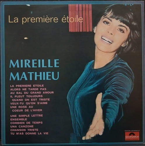 Lp Mireille Mathieu - La Premiere Étoile 1969