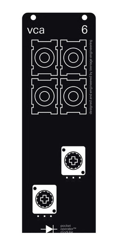 Imagen 3 de 3 de Pocket Operator Modular Pom-6 Vca M-6 Audiotecna Teenage
