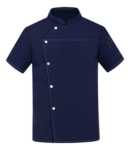 3 Hombres Mujeres Chef Coat Jacket Verano Chef Ropa Chef