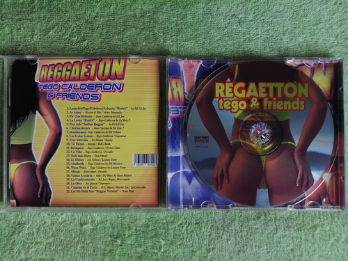 Eam Cd Tego Calderon & Friends Reggaeton 2003 Luny Tunes Rmx (Usado)