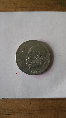 Moneda Antigua Un Peso 1970