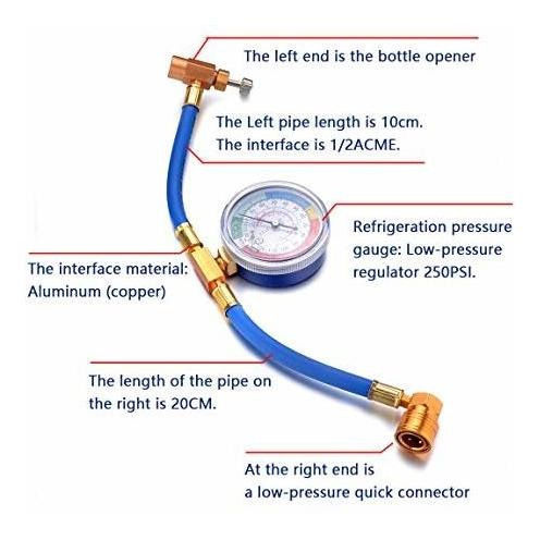 1 Tubo Aire Acondicionado R134a Adicion Refrigerante