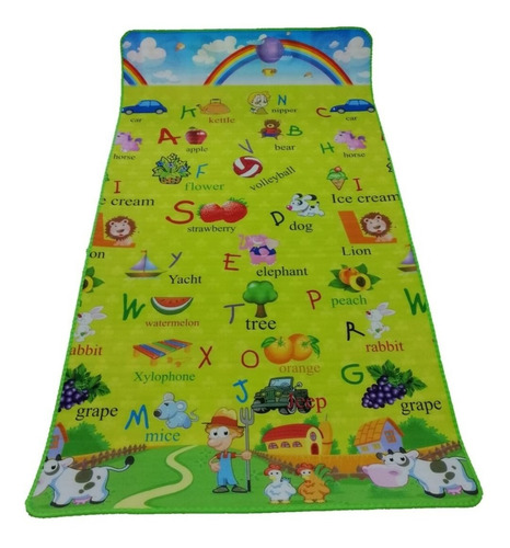 Imagen 6 de 8 de Alfombra Antigolpes Para Bebes Niños Medida 1.00 X 1.80 Cm