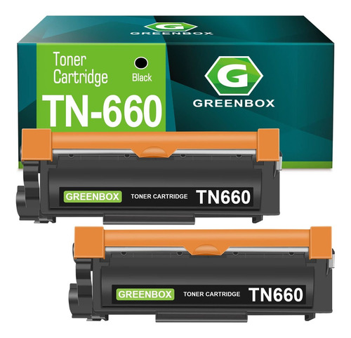 Greenbox Cartucho De Tóner Compatible Con Impresora Brothe.