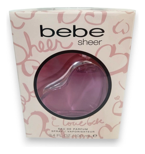 Bebe Sheer Eau De Parfum 100ml Para Mujer