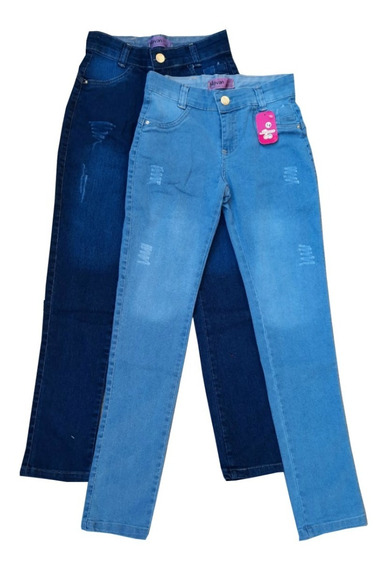 calça jeans para menina de 10 anos