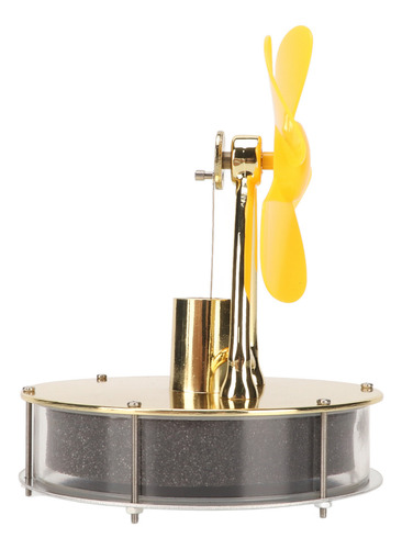 Motor Modelo Stirling De Zinc Amarillo D6 De Baja Temperatur