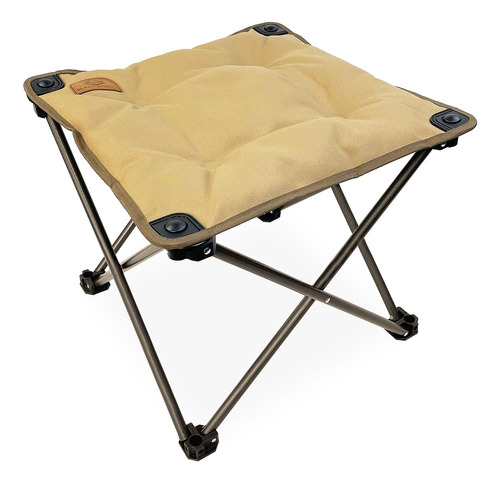 Taburete De Pie Para Camping, Otomana Plegable Para Campamen