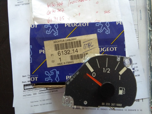 Reloj Medidor De Combustible Peugeot 306 Nafta