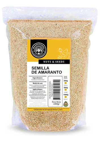 Semilla De Amaranto X1000g (1 Kilo) - Kg a $19