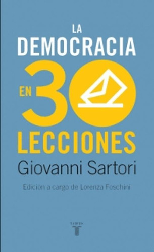 Libro La Democracia En Treinta Lecciones