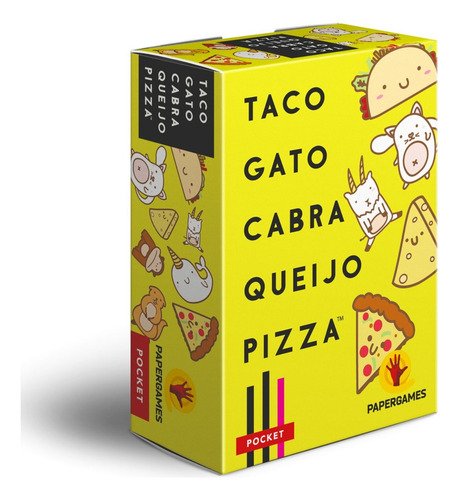 Jogo de mesa Taco gato cabra queijo pizza PaperGames