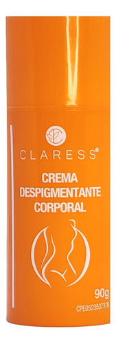 Crema Despigmentante Corporal Claress 90 G