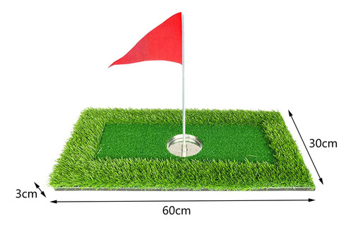 Estera De Práctica Plegable Verde De Golf Flotante Para
