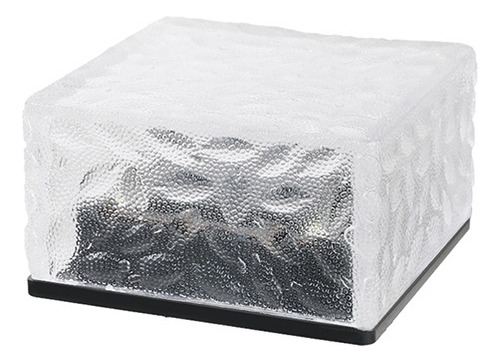 Ladrillo De Vidrio Solar, Abs, Led, Impermeable En El Suelo