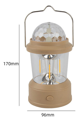 Ventilador Solar Recargable Led Led Para Exteriores, Multifu