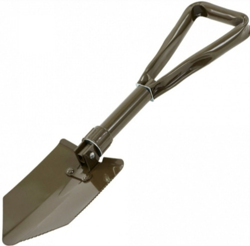 Pala Plegable Jardín Camping Con Estuche Para Llevar
